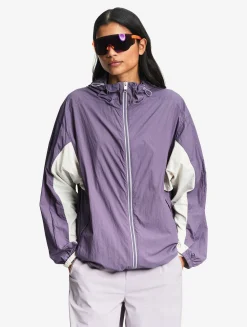 SolarPack : Veste mixte déperlante pliable UV-C® - Violet