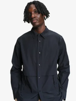 Surchemise en Ripstop avec poches zippées DRY-FAST TEXTILE® UV-C® - Noir