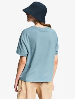 Tee-shirt boxy court DFT® - Bleu
