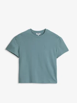 Tee-shirt boxy court DFT® - Bleu