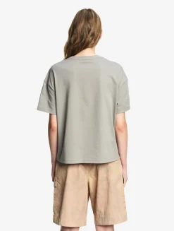 Tee-shirt boxy court DFT® - Kaki