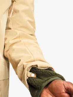 T-KIT Parka longue en coton avec 3 poches zippées MTD - Beige