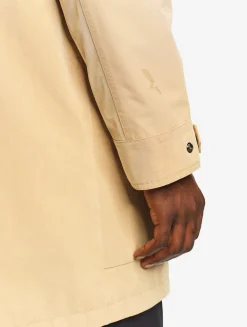 T-KIT Parka longue en coton avec 3 poches zippées MTD - Beige