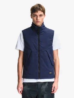 T-KIT Veste sans-manches en duvet léger déperlant - Bleu