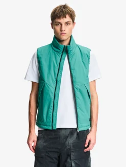 T-KIT Veste sans-manches en duvet léger déperlant - Vert