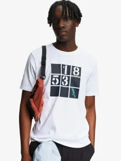 T-shirt graphique 100% coton - coupe regular - Blanc