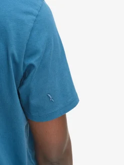 T-shirt graphique 100% coton - coupe regular - Bleu