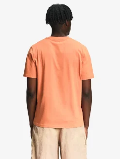 T-shirt graphique en jersey de coton - Orange
