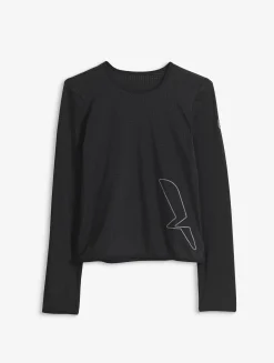T-shirt manches longues en lycra - Aigle x Chlore - Noir