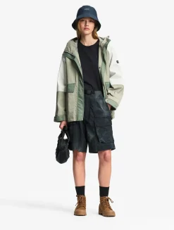 Veste courte et évasée avec capuche amovible MTD® - Multicolore