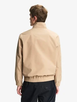 Veste courte Harrington en sergé déperlant - Beige