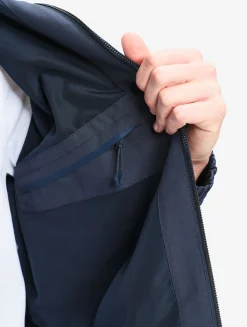 Veste courte Harrington en sergé déperlant - Bleu