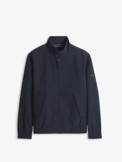 Veste courte Harrington en sergé déperlant - Bleu