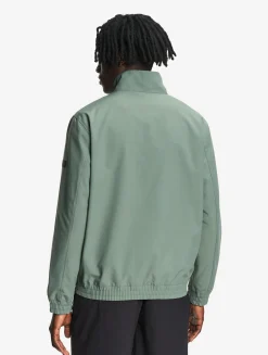 Veste courte Harrington en sergé déperlant - Vert