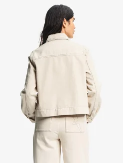 Veste de travail en sergé léger - Beige