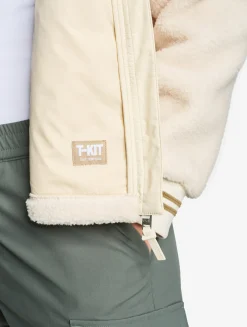 Veste en sherpa T-KIT - Blanc