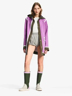 Veste imperméable MTD® by India Mahdavi - Violet