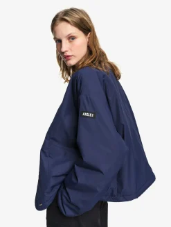 Veste matelassée boxy déperlante REPREVE® - Bleu
