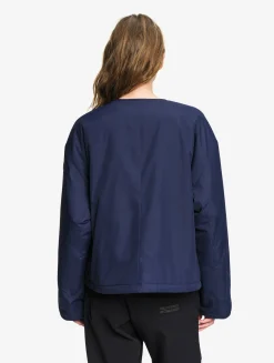 Veste matelassée boxy déperlante REPREVE® - Bleu