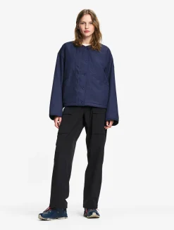 Veste matelassée boxy déperlante REPREVE® - Bleu