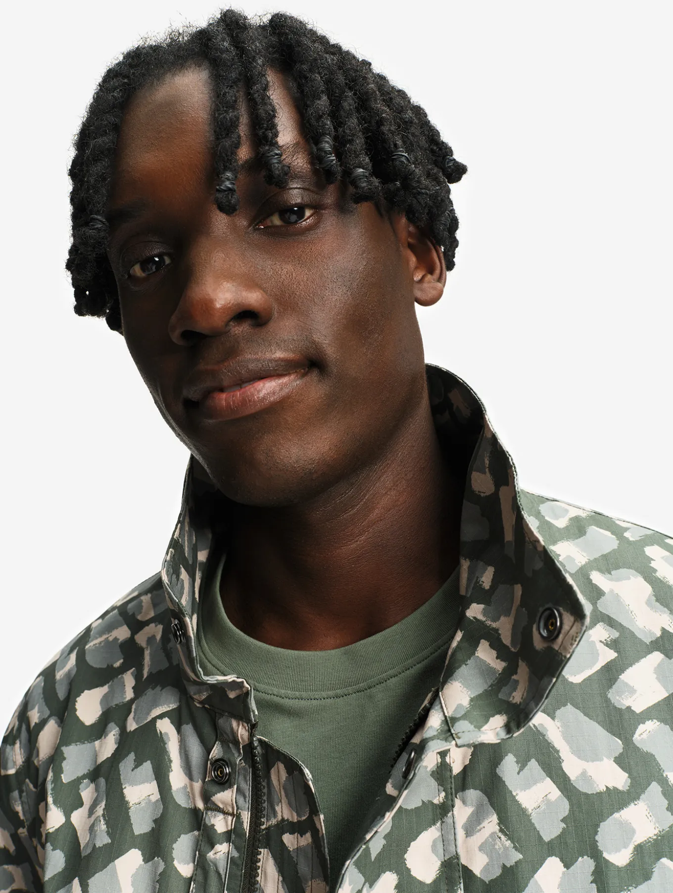 Veste multi-poches camo déperlante - Multicolore