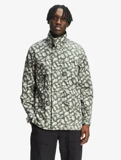Veste multi-poches camo déperlante - Multicolore