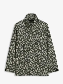 Veste multi-poches camo déperlante - Multicolore