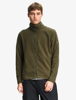 Veste polaire en microfibre T- KIT - Kaki