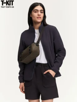 Veste polaire légère et chaude T-KIT - Bleu