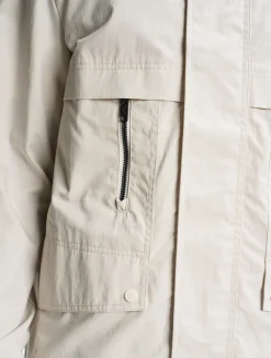Veste saharienne déperlante multi-poches anti-UV - Beige