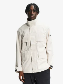 Veste saharienne déperlante multi-poches anti-UV - Beige