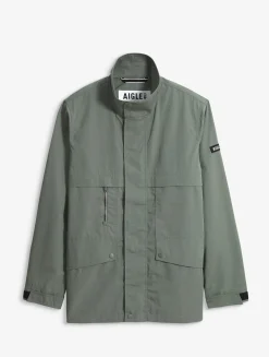 Veste saharienne déperlante multi-poches anti-UV - Vert