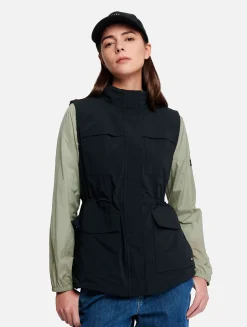 Veste sans manche déperlante et anti UV - Noir