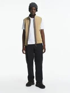 Veste sherpa sans manches réversible T-KIT - Beige