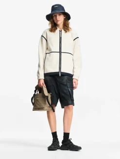 Veste teddy en sherpa léger - Blanc