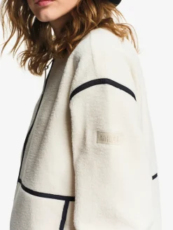Veste teddy en sherpa léger - Blanc