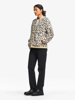 Veste teddy en sherpa léger imprimé - Multicolore