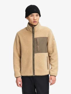 Veste T-KIT sherpa bi-matière - Beige
