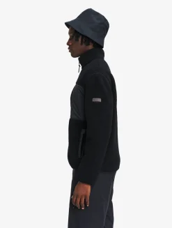 Veste T-KIT sherpa bi-matière - Noir