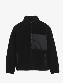 Veste T-KIT sherpa bi-matière - Noir