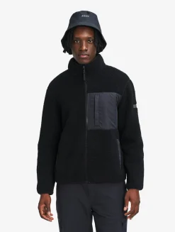 Veste T-KIT sherpa bi-matière - Noir