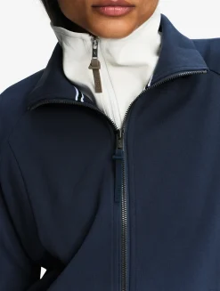 Veste zippée en jersey technique - Bleu