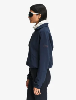 Veste zippée en jersey technique - Bleu